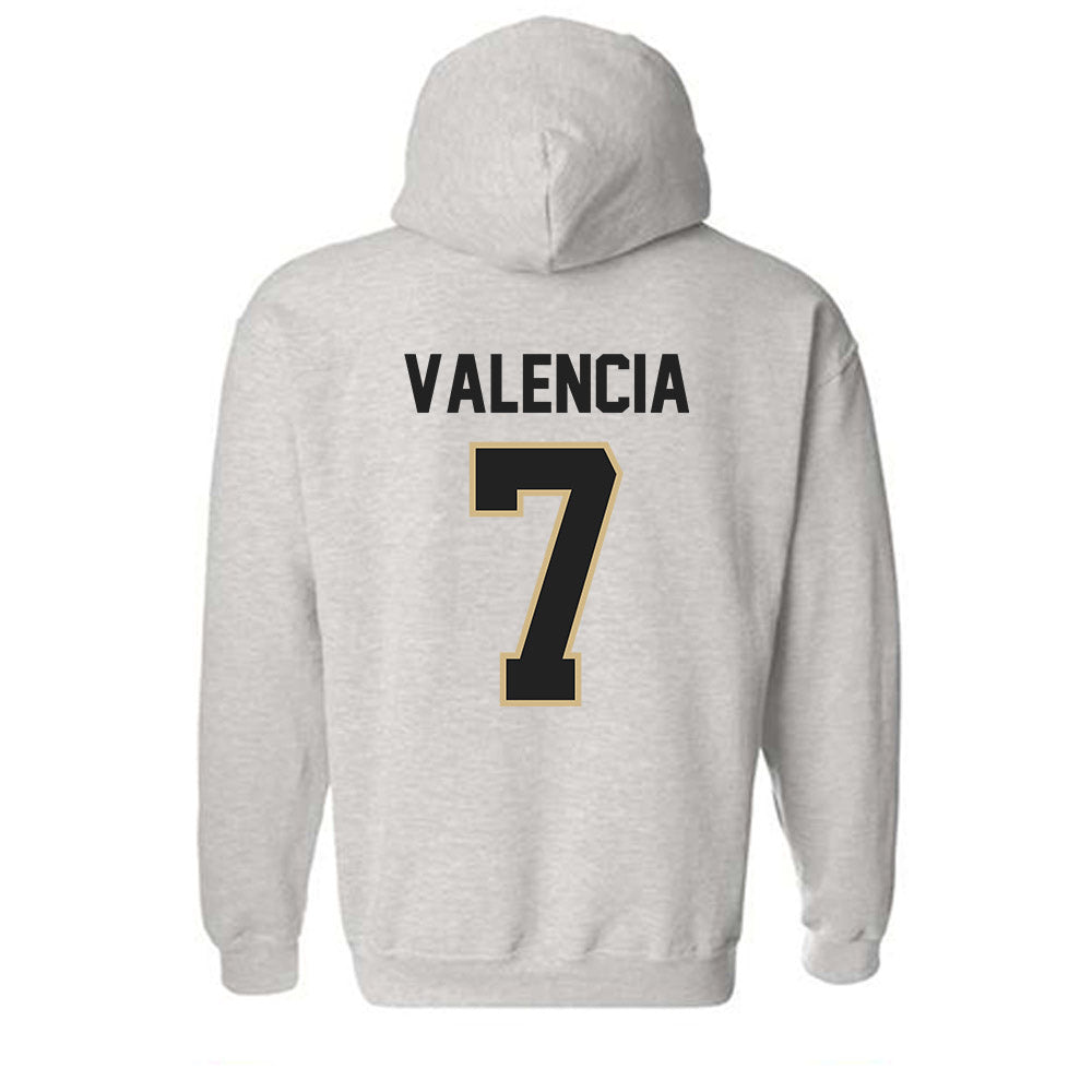 PFW - NCAA Men's Soccer : Marco Valencia - Classic Shersey Hooded Sweatshirt-1