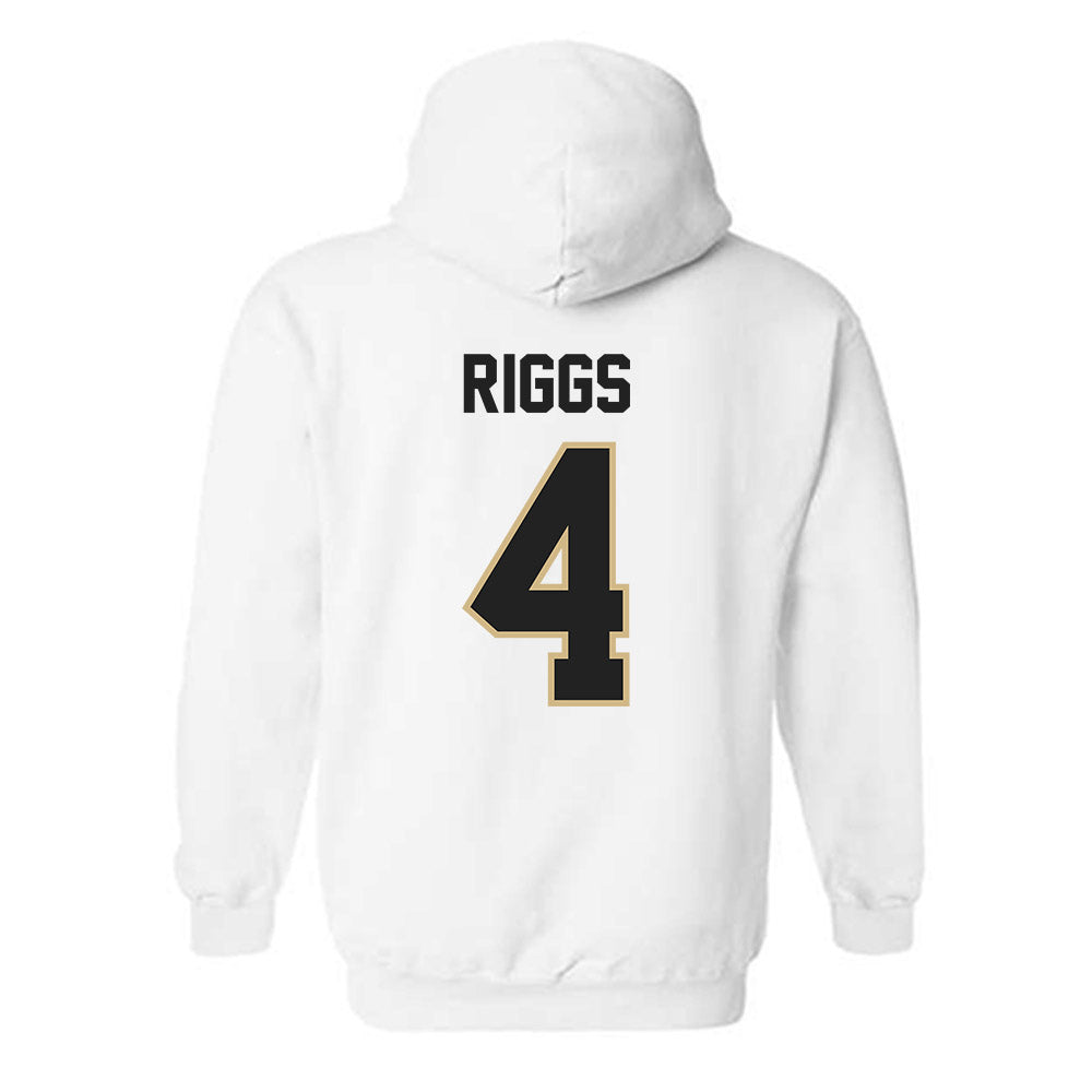 PFW - NCAA Women's Basketball : Ella Riggs - Classic Shersey Hooded Sweatshirt-1