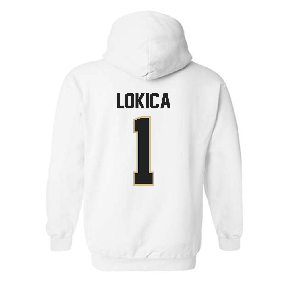 PFW - NCAA Women's Basketball : Nika Lokica - Classic Shersey Hooded Sweatshirt-1