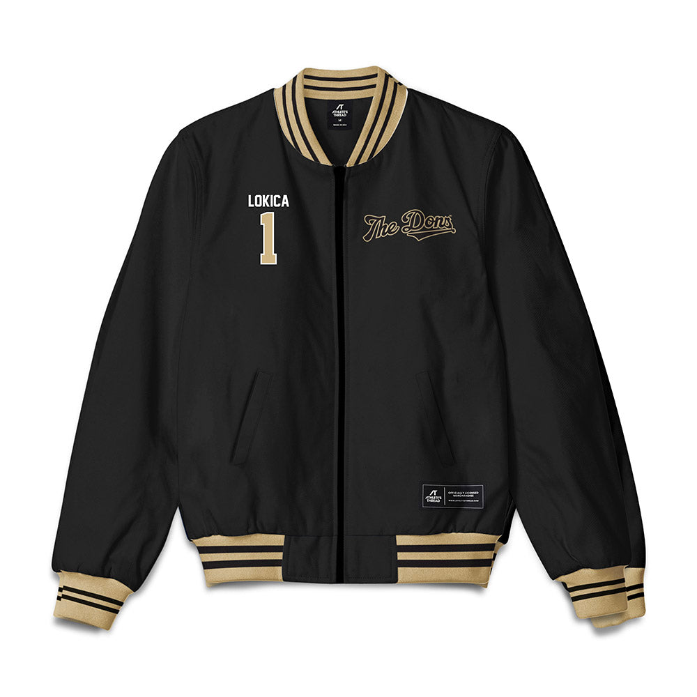 PFW - NCAA Women's Basketball : Nika Lokica - Bomber Jacket-0