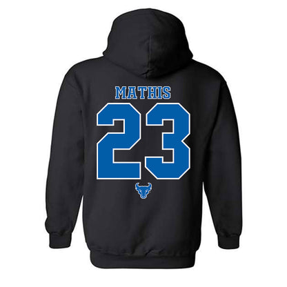 Buffalo - NCAA Football : Devare Mathis - Hooded Sweatshirt-3