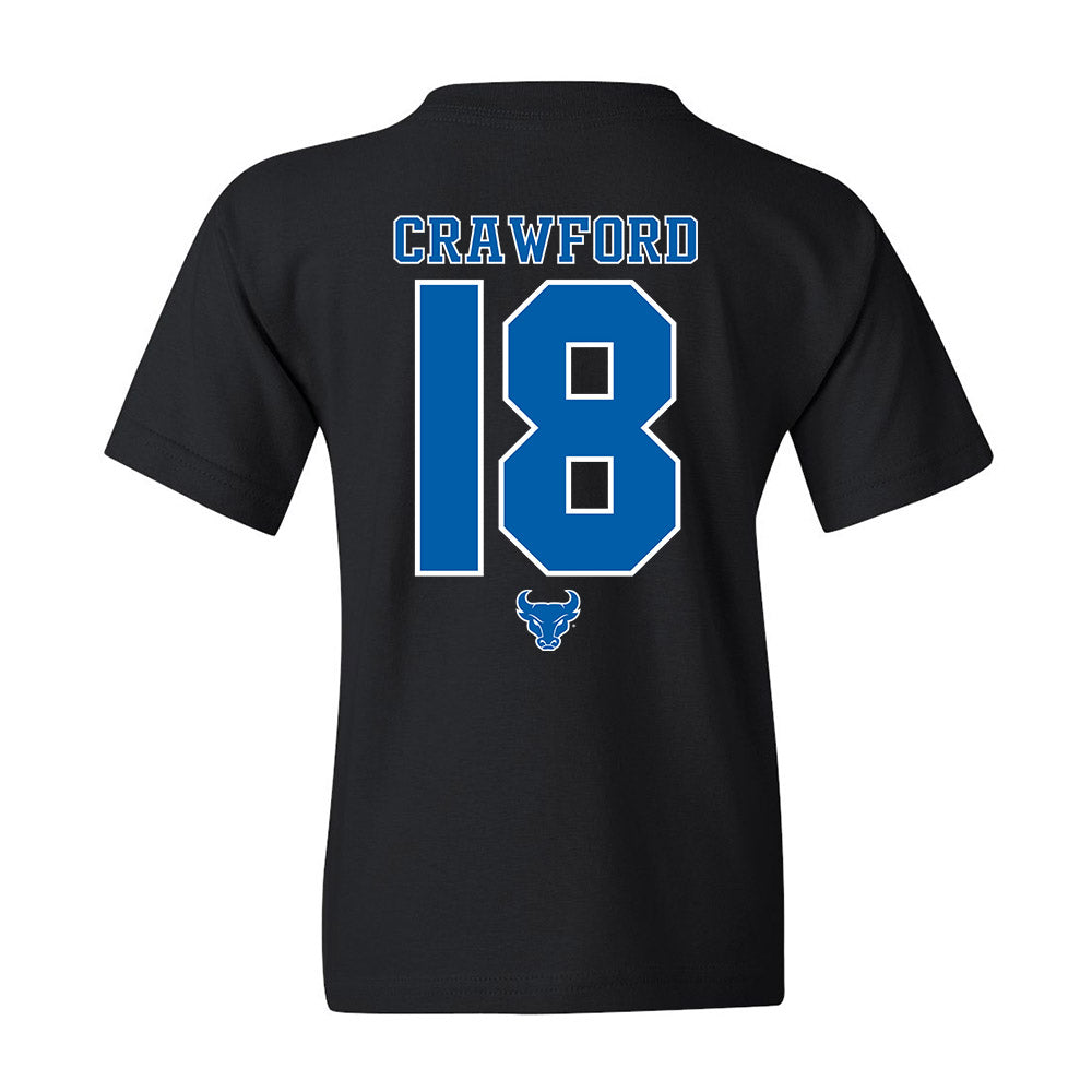 Buffalo - NCAA Football : Dion Crawford - Youth T-Shirt
