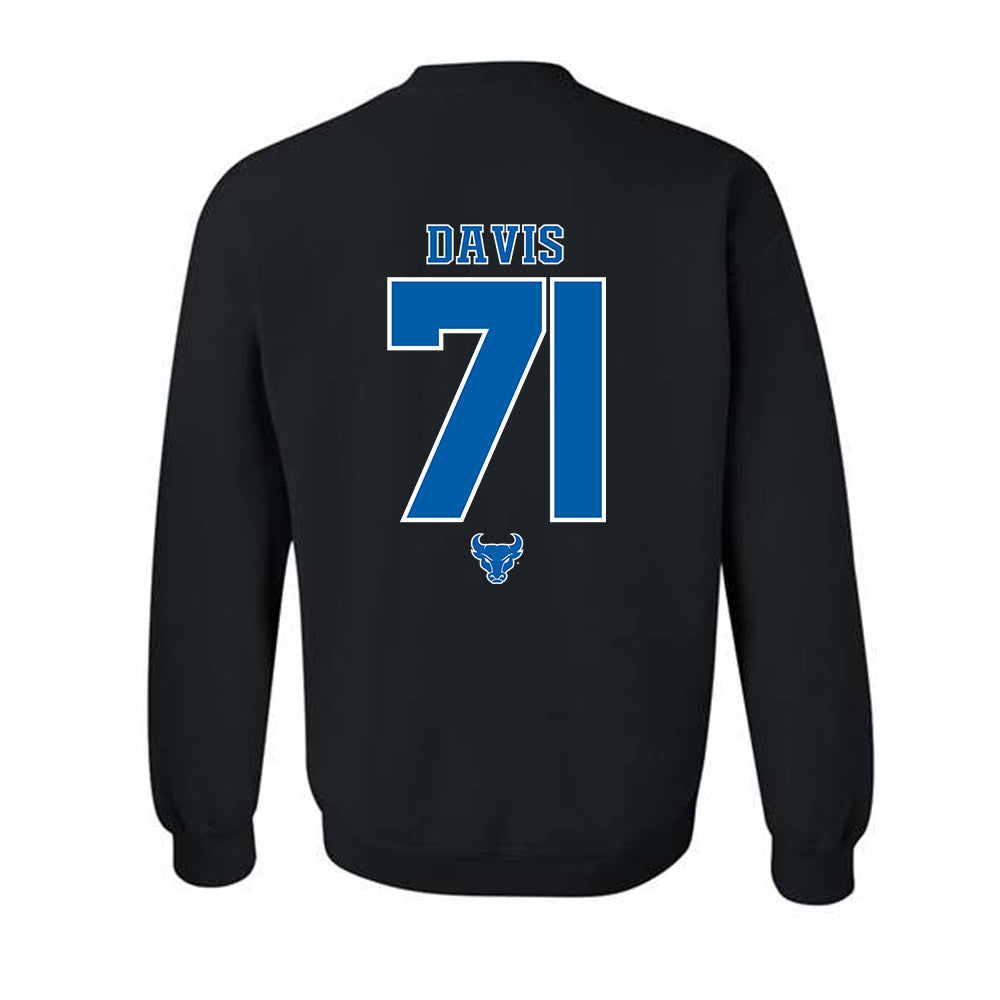 Buffalo - NCAA Football : Cameron Davis - Classic Shersey Crewneck Sweatshirt-3