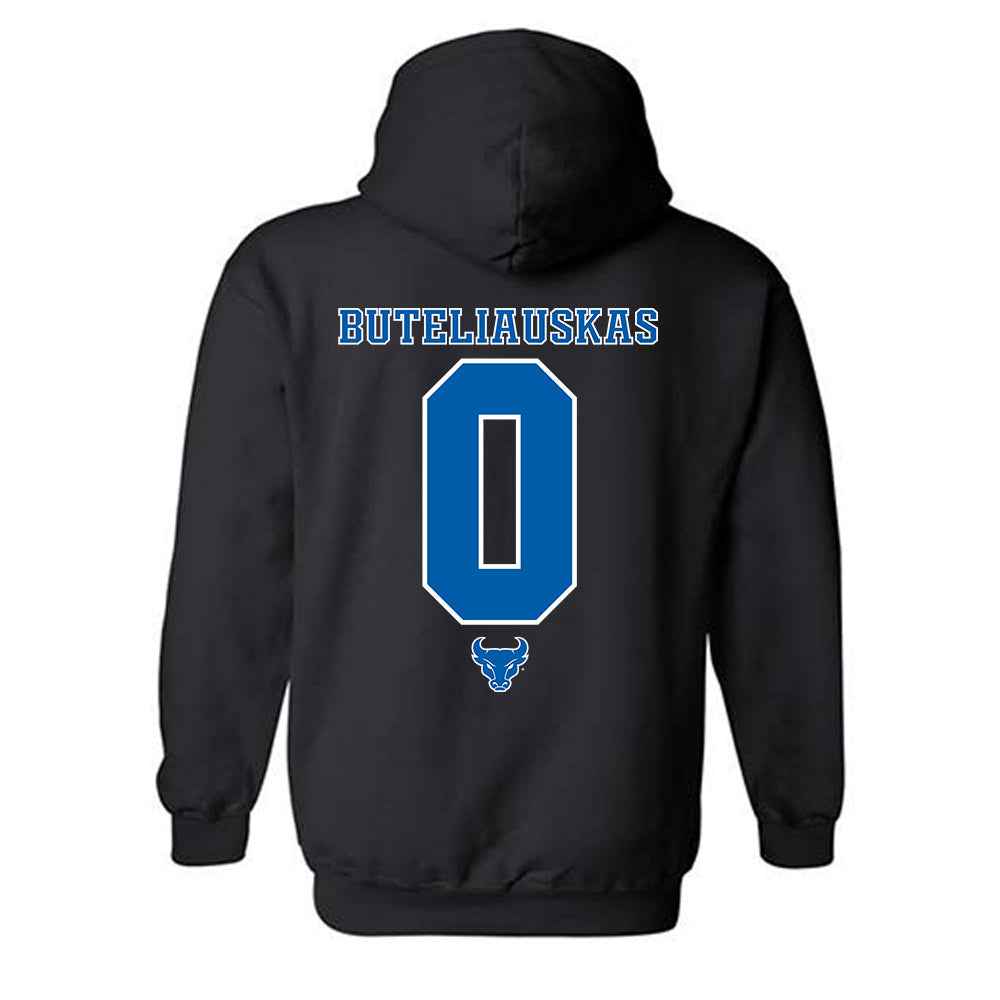 Buffalo - NCAA Men's Basketball : Matas Buteliauskas - Hooded Sweatshirt-1
