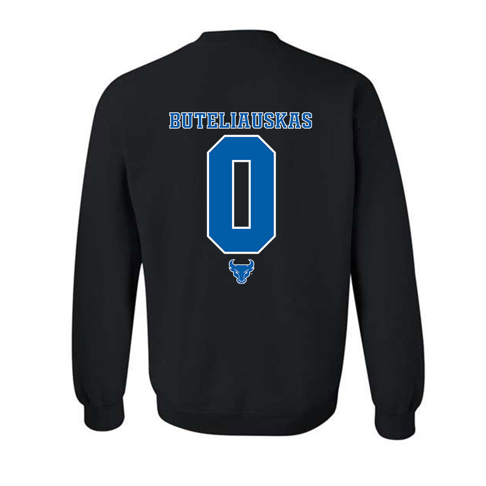 Buffalo - NCAA Men's Basketball : Matas Buteliauskas - Crewneck Sweatshirt-1
