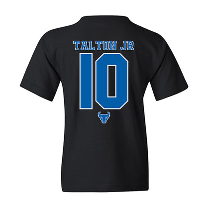 Buffalo - NCAA Men's Basketball : Derrick Talton Jr - Youth T-Shirt-1