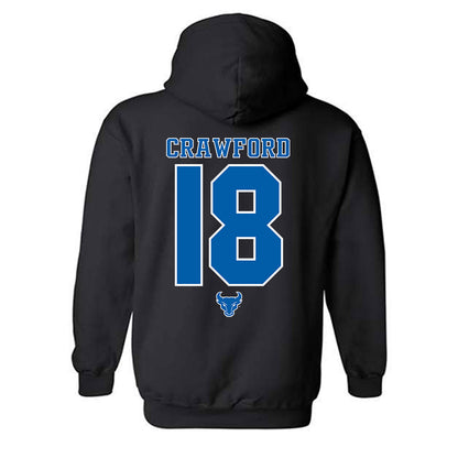 Buffalo - NCAA Football : Dion Crawford - Hooded Sweatshirt