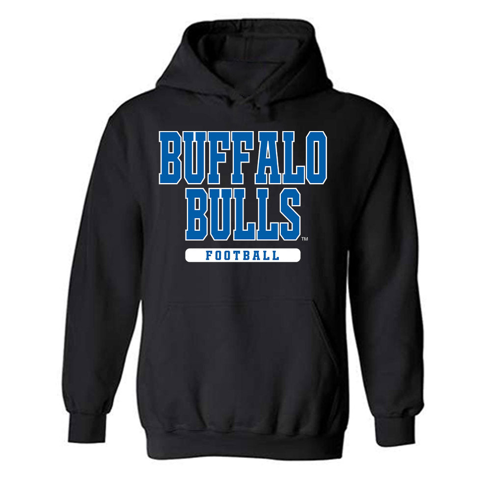 Buffalo - NCAA Football : Terrance Shelton Jr - Classic Shersey Hooded Sweatshirt-1