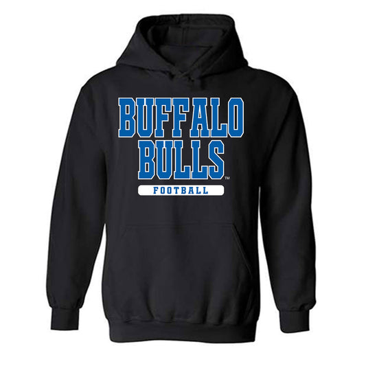 Buffalo - NCAA Football : Jake Timm - Classic Shersey Hooded Sweatshirt-0
