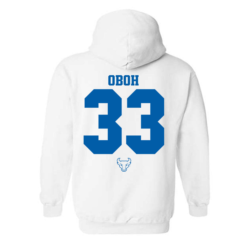 Buffalo - NCAA Men's Basketball : Tim Oboh - Hooded Sweatshirt