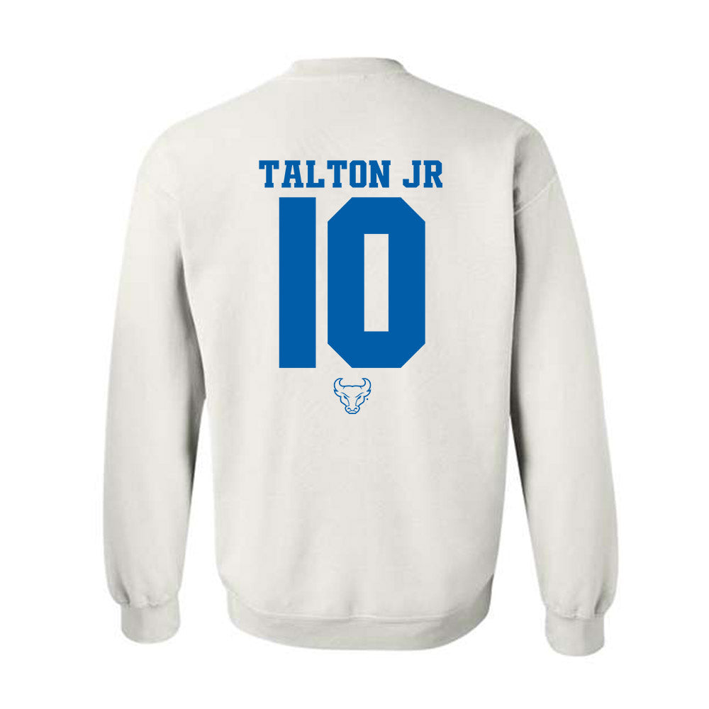 Buffalo - NCAA Men's Basketball : Derrick Talton Jr - Crewneck Sweatshirt-1