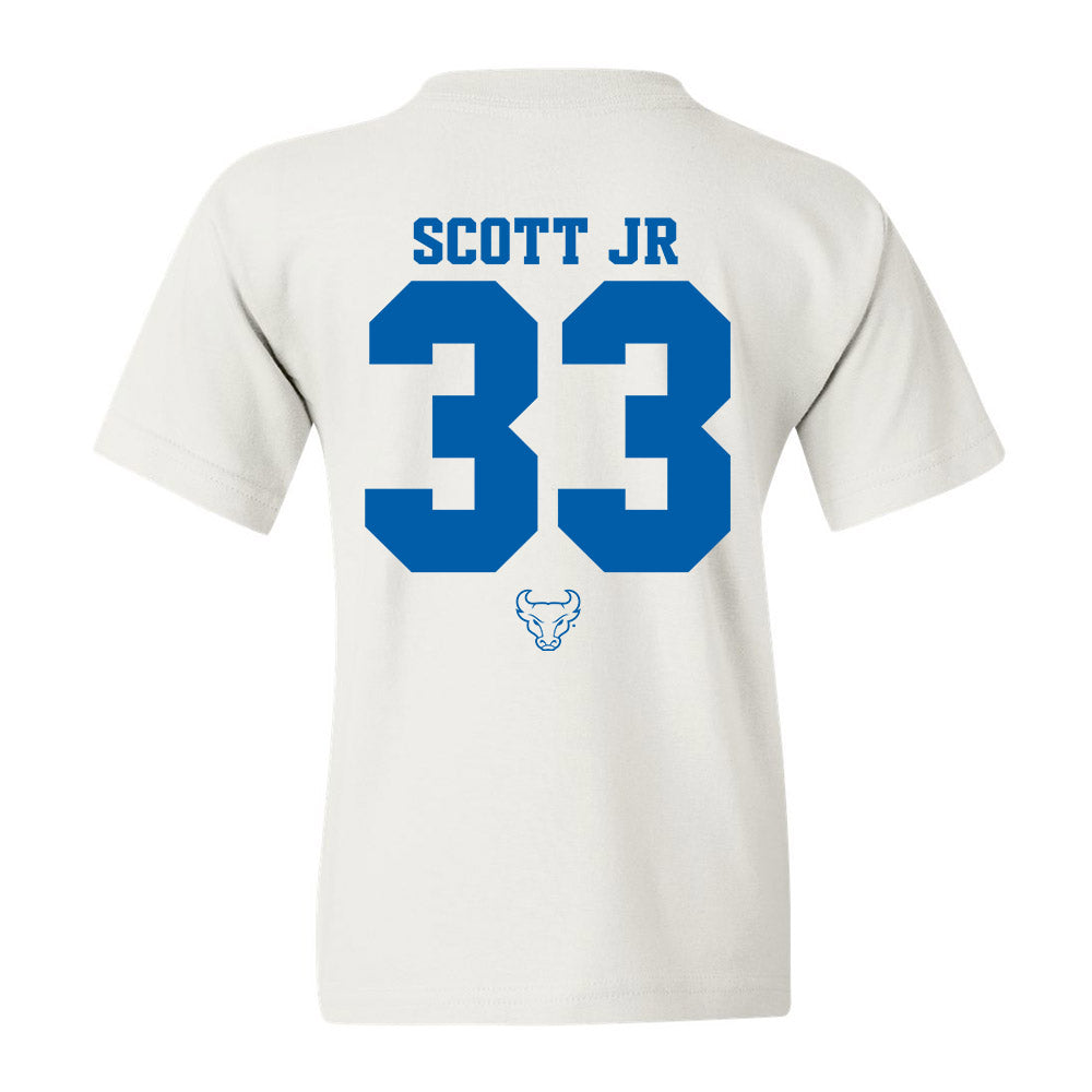 Buffalo - NCAA Football : Mark Anthony Scott Jr - Youth T-Shirt