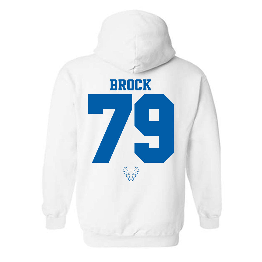 Buffalo - NCAA Football : Trevor Brock - Hooded Sweatshirt