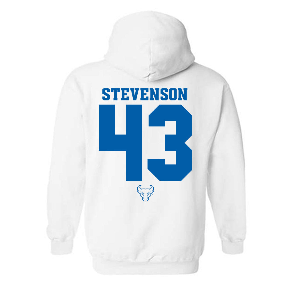 Buffalo - NCAA Football : Xair Stevenson - Hooded Sweatshirt-1