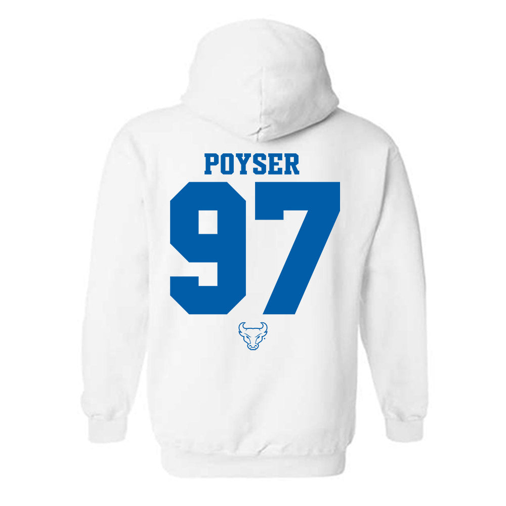 Buffalo - NCAA Football : Junior Poyser - Hooded Sweatshirt