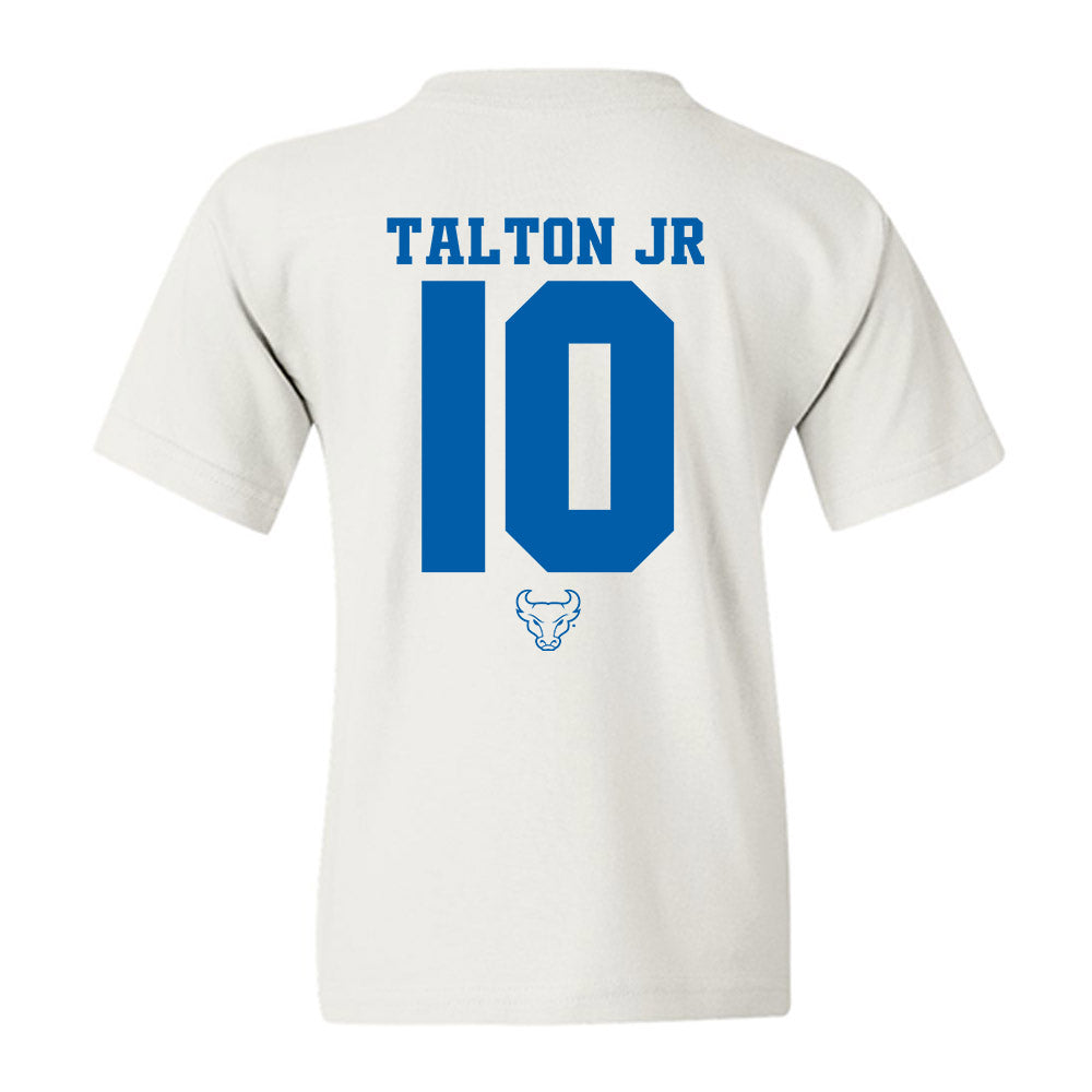 Buffalo - NCAA Men's Basketball : Derrick Talton Jr - Youth T-Shirt-1