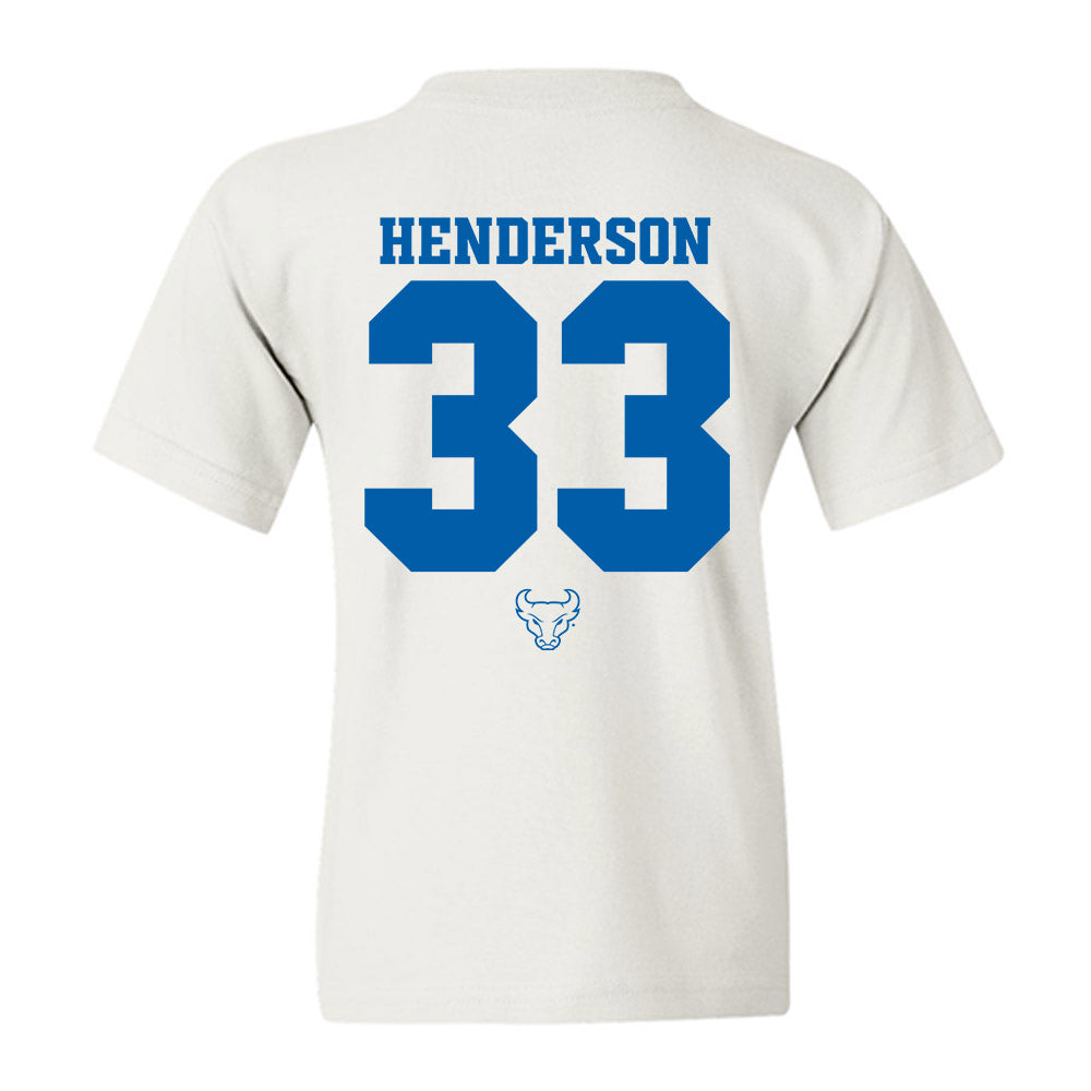Buffalo - NCAA Football : Connor Henderson - Youth T-Shirt-1