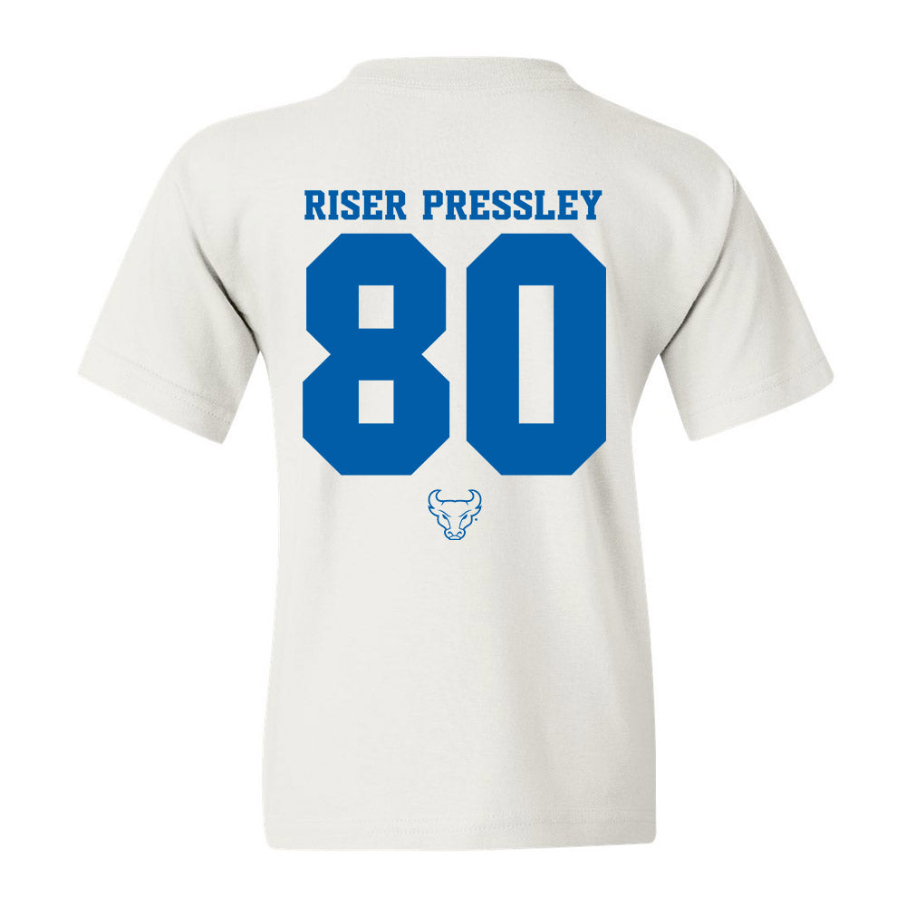 Buffalo - NCAA Football : Shamar Riser-Pressley - Youth T-Shirt