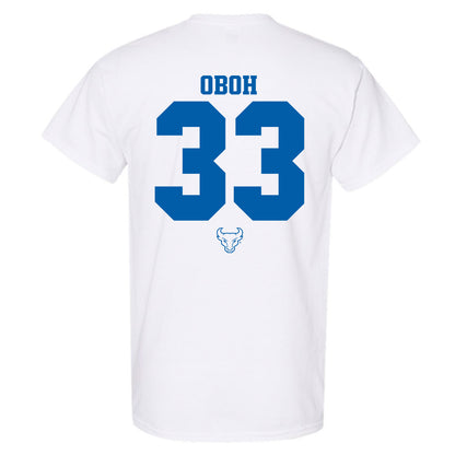 Buffalo - NCAA Men's Basketball : Tim Oboh - T-Shirt