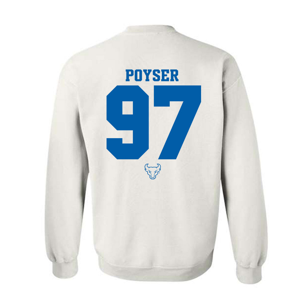 Buffalo - NCAA Football : Junior Poyser - Crewneck Sweatshirt