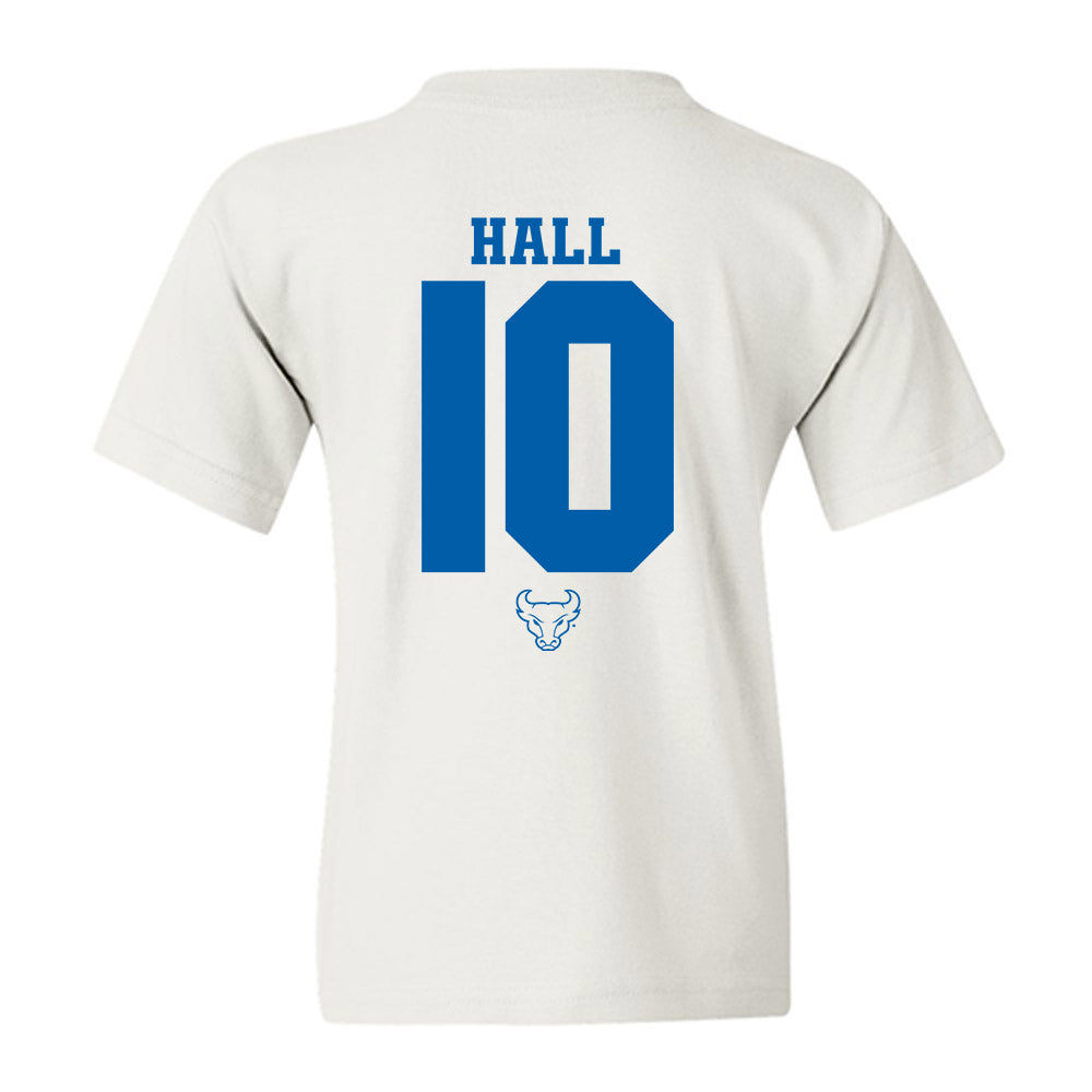 Buffalo - NCAA Women's Basketball : Kyleigh Hall - Youth T-Shirt-1