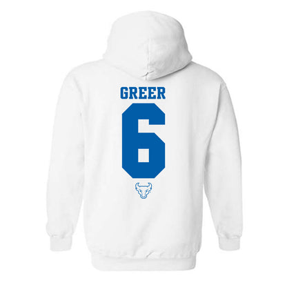 Buffalo - NCAA Football : Miles Greer - Hooded Sweatshirt-1
