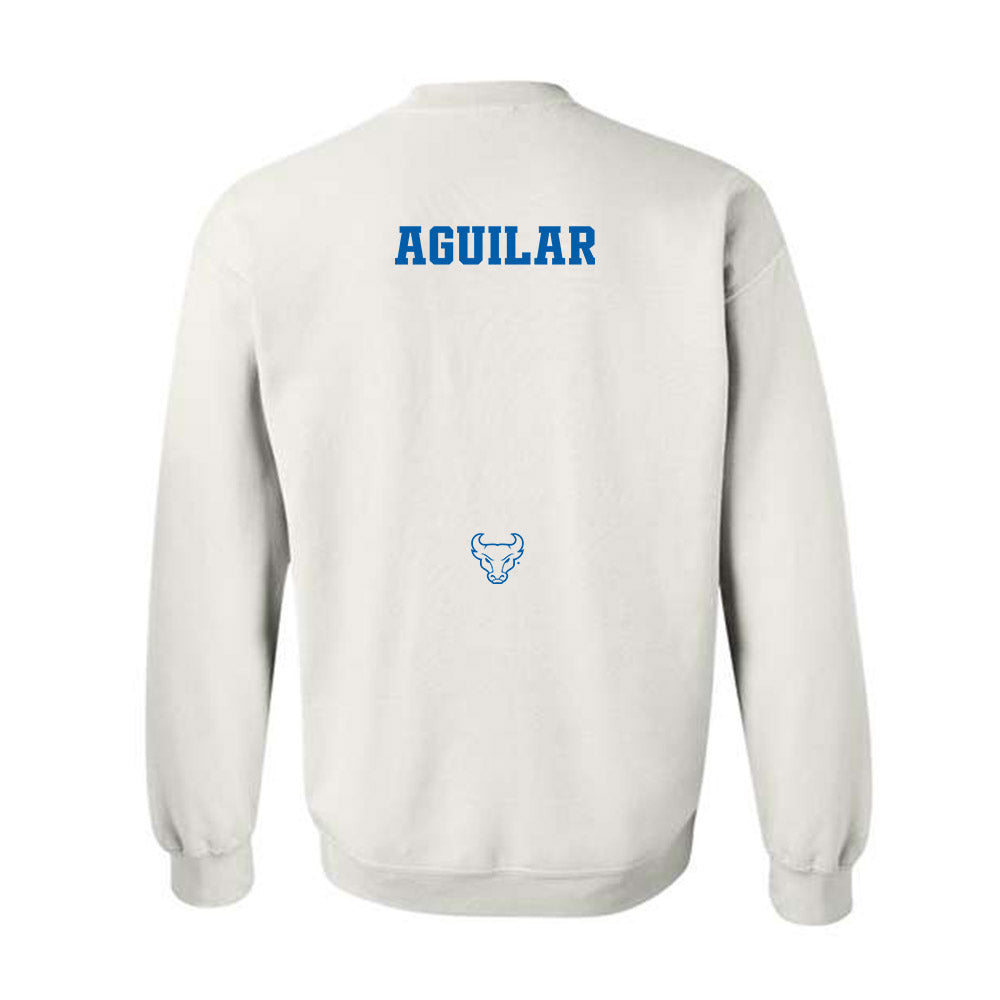Buffalo - NCAA Women's Swimming & Diving : Nicole Aguilar - Crewneck Sweatshirt-1