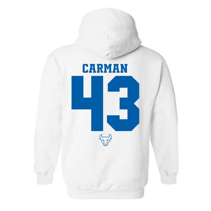 Buffalo - NCAA Women's Basketball : Ally Carman - Hooded Sweatshirt-1