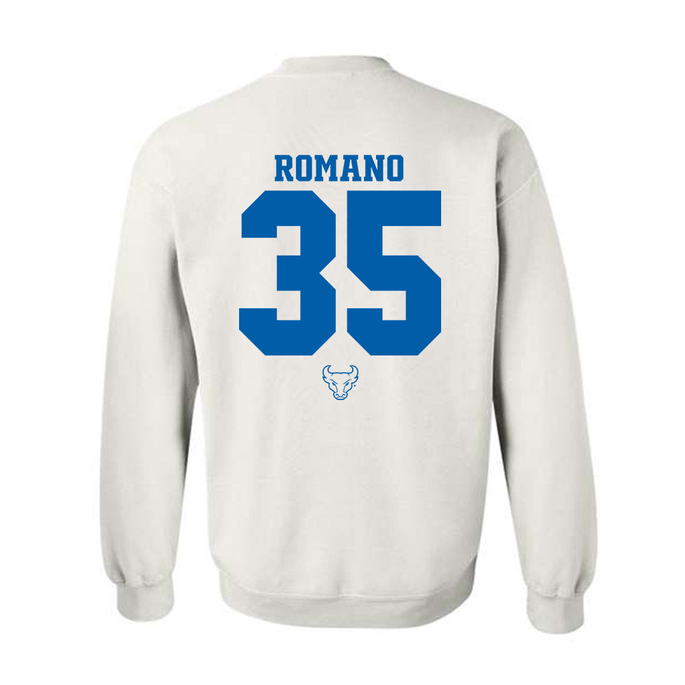 Buffalo - NCAA Men's Basketball : Evan Romano - Crewneck Sweatshirt-1