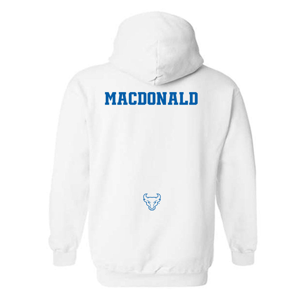 Buffalo - NCAA Wrestling : Jack Macdonald - Hooded Sweatshirt-1