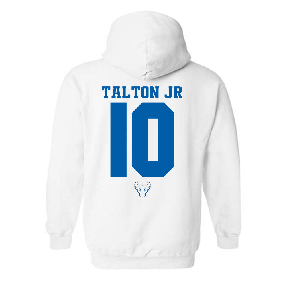 Buffalo - NCAA Men's Basketball : Derrick Talton Jr - Hooded Sweatshirt-1