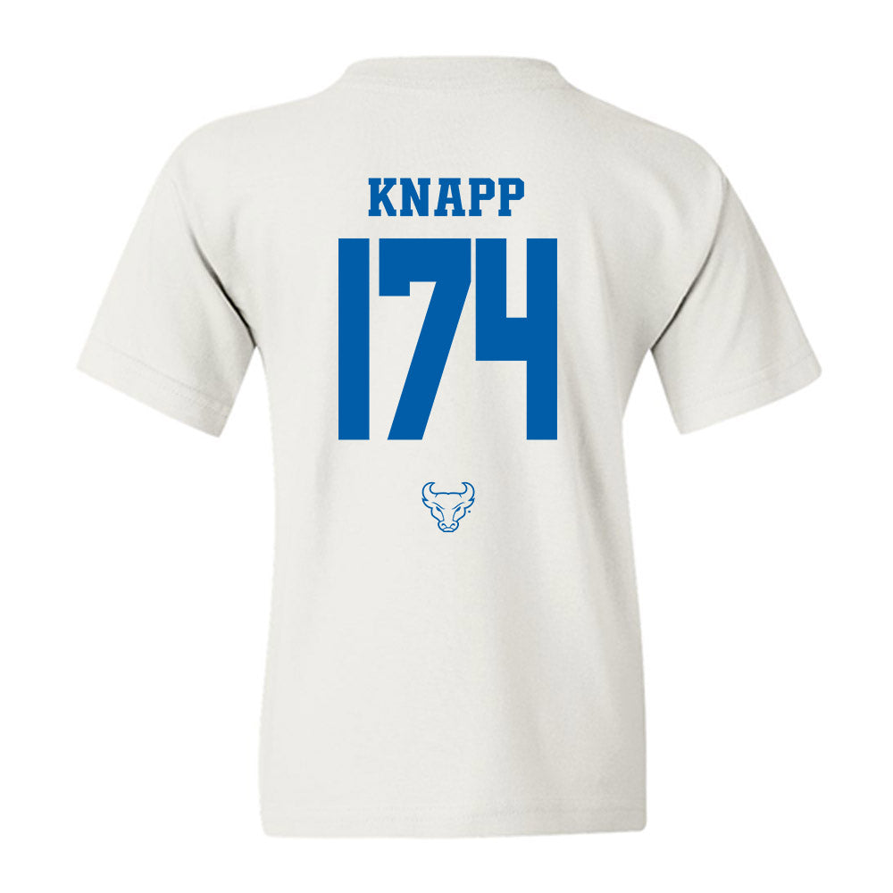 Buffalo - NCAA Wrestling : Rafael Knapp - Youth T-Shirt-1