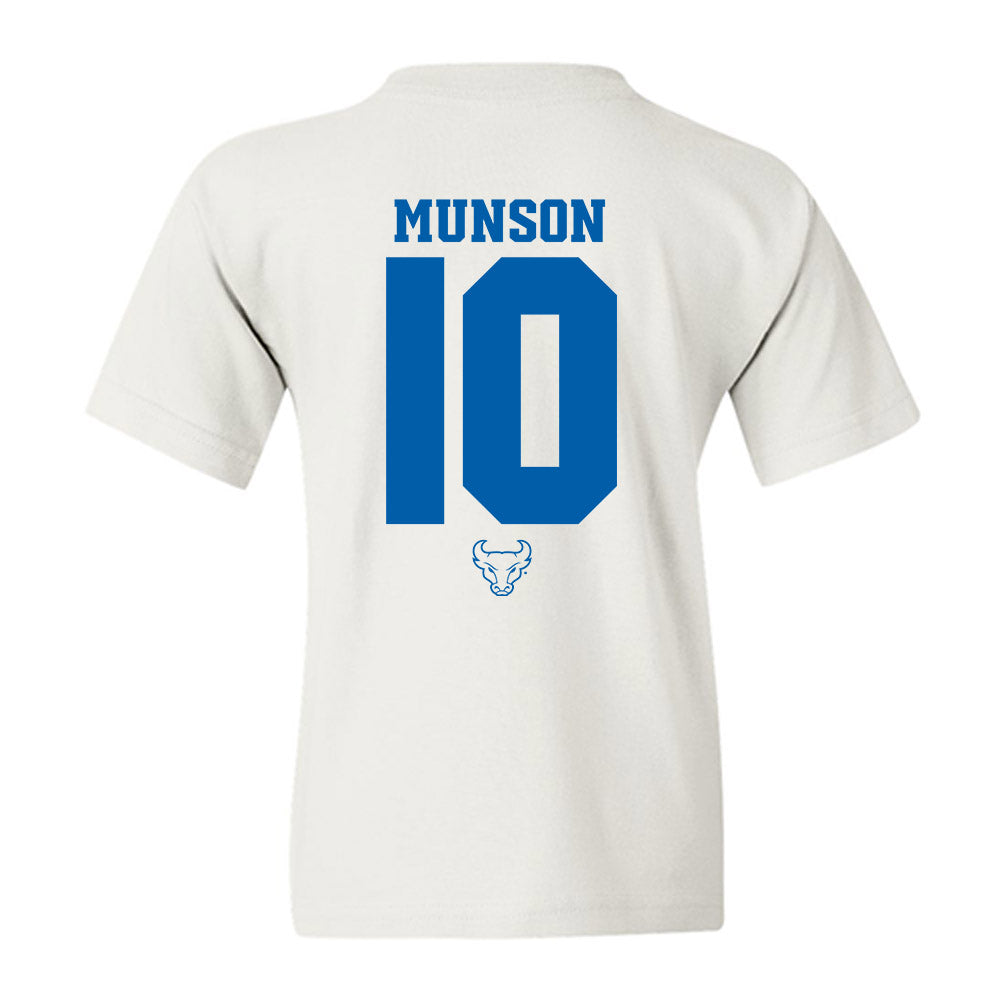 Buffalo - NCAA Football : Jamiere Munson - Youth T-Shirt-1