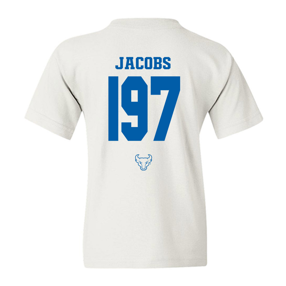 Buffalo - NCAA Wrestling : Connor Jacobs - Youth T-Shirt-1