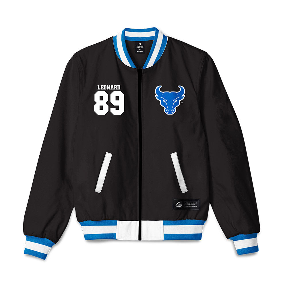 Buffalo - NCAA Football : Nick Leonard - Bomber Jacket