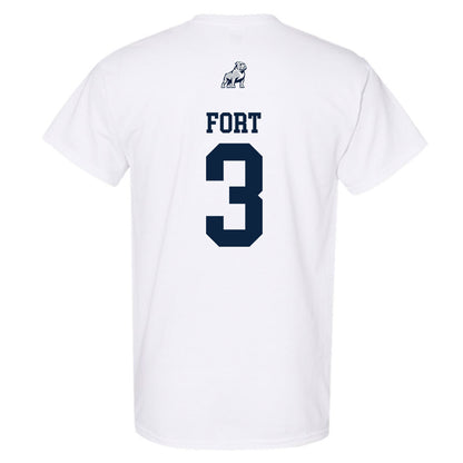 Samford - NCAA Men's Basketball : Trey Fort - T-Shirt-1