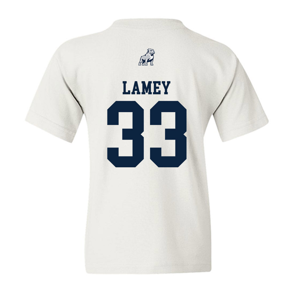 Samford - NCAA Men's Basketball : Zach Lamey - Youth T-Shirt-1
