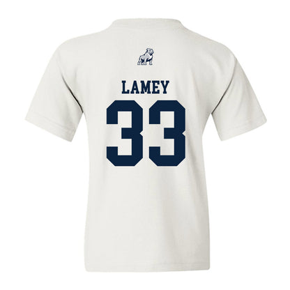 Samford - NCAA Men's Basketball : Zach Lamey - Youth T-Shirt-1