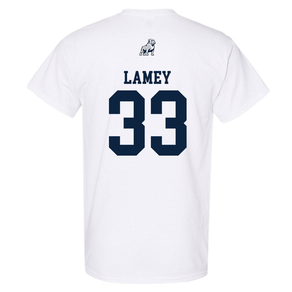 Samford - NCAA Men's Basketball : Zach Lamey - T-Shirt-1