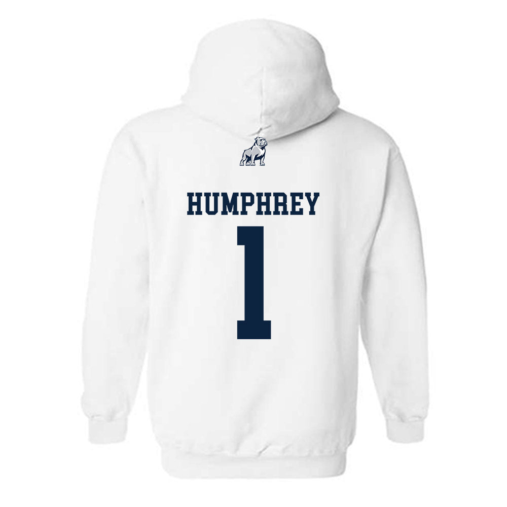 Samford - NCAA Men's Basketball : DaJion Humphrey - Hooded Sweatshirt-1