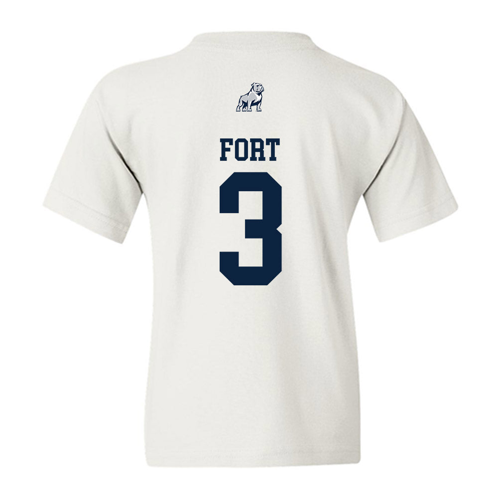 Samford - NCAA Men's Basketball : Trey Fort - Youth T-Shirt-1