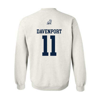 Samford - NCAA Men's Basketball : Cooper Davenport - Crewneck Sweatshirt-1