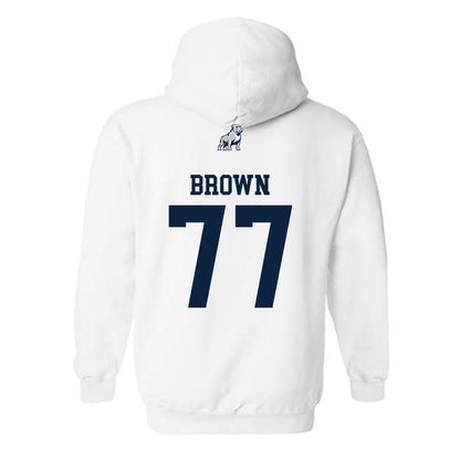 Samford - NCAA Football : Zach Brown - Hooded Sweatshirt