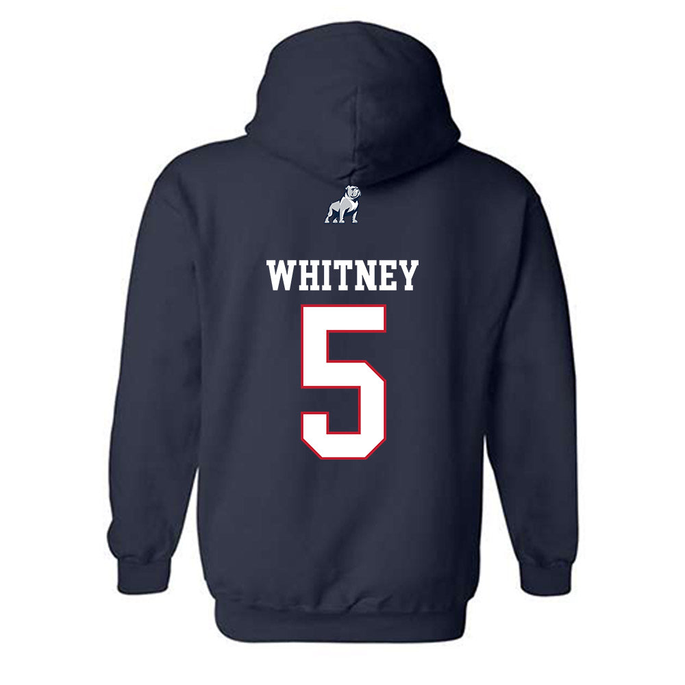 Samford - NCAA Baseball : John Whitney - Hooded Sweatshirt-1