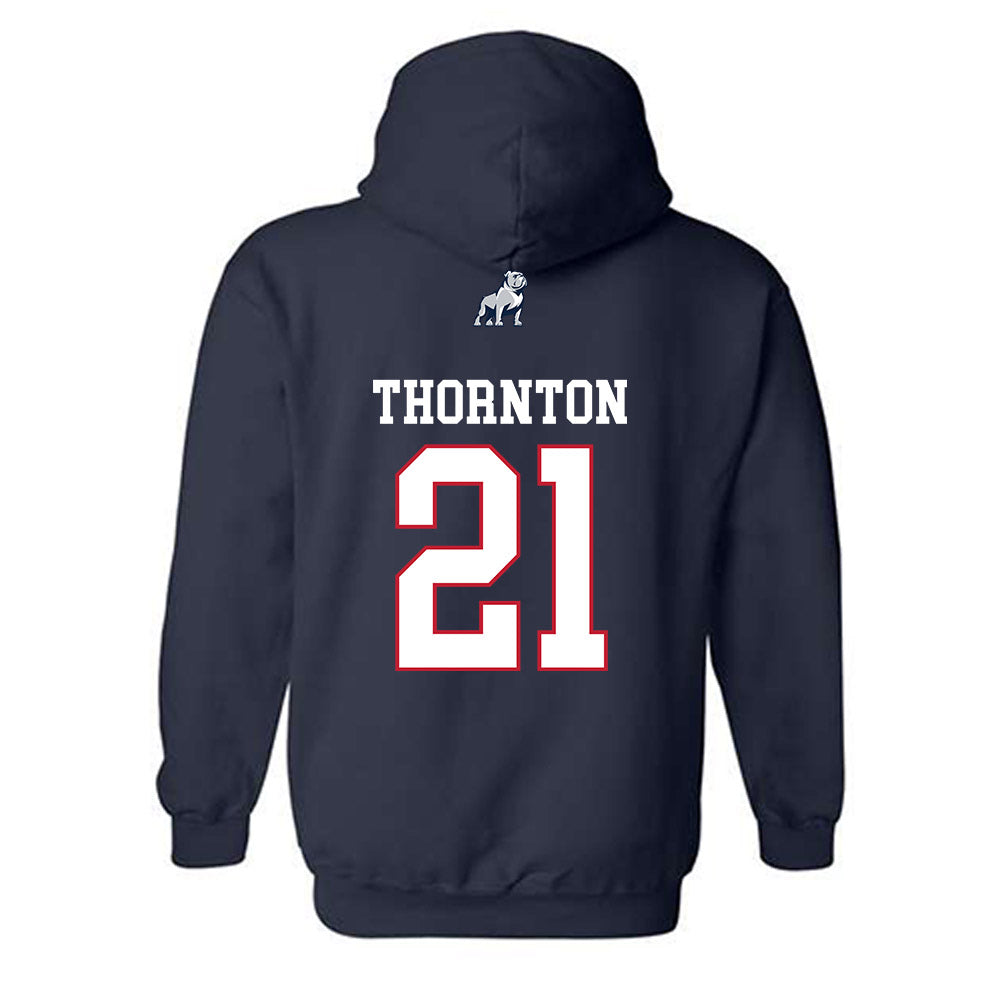 Samford - NCAA Football : Malik Thornton - Hooded Sweatshirt-1