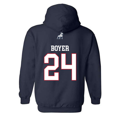 Samford - NCAA Men's Basketball : Brody Boyer - Hooded Sweatshirt