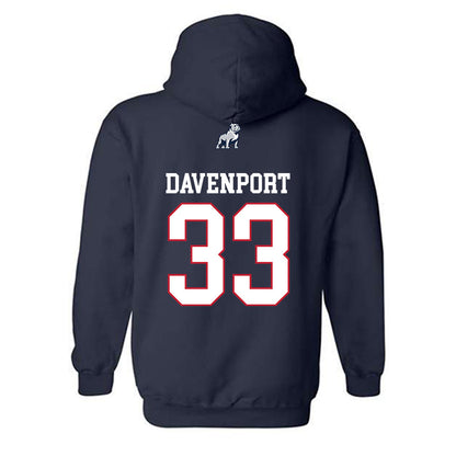 Samford - NCAA Football : Theodore Davenport - Hooded Sweatshirt