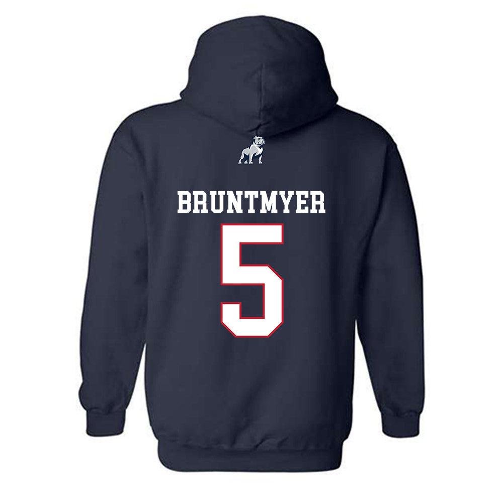 Samford - NCAA Women's Volleyball : Shea Bruntmyer - Hooded Sweatshirt-1