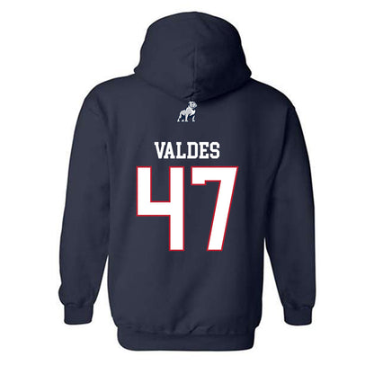 Samford - NCAA Football : Daniel Valdes - Hooded Sweatshirt-1