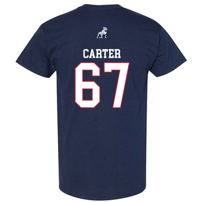 Samford - NCAA Football : Nate Carter - T-Shirt-1